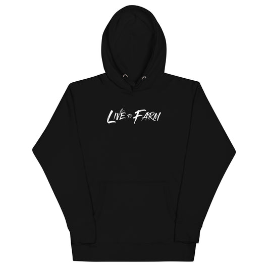 Live to Farm Logo - Unisex Hoodie